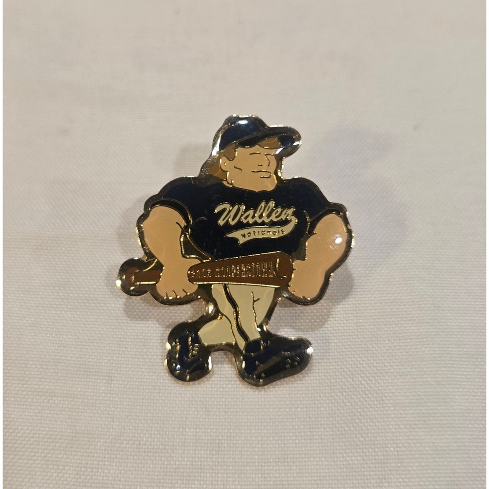Wallen Nationals Mascot Enamel Pin Baseball Player 2008